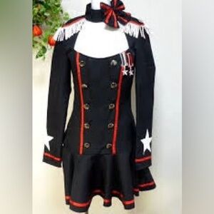 Leg Avenue Major Mayhem Sexy Military Costume Dress Size M Halloween Cosplay